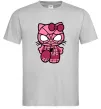 Чоловіча футболка Hello kitty spider Сірий фото