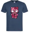 Чоловіча футболка Hello kitty spider Темно-синій фото