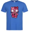 Чоловіча футболка Hello kitty spider Яскраво-синій фото