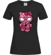 Женская футболка Hello kitty spider Черный фото