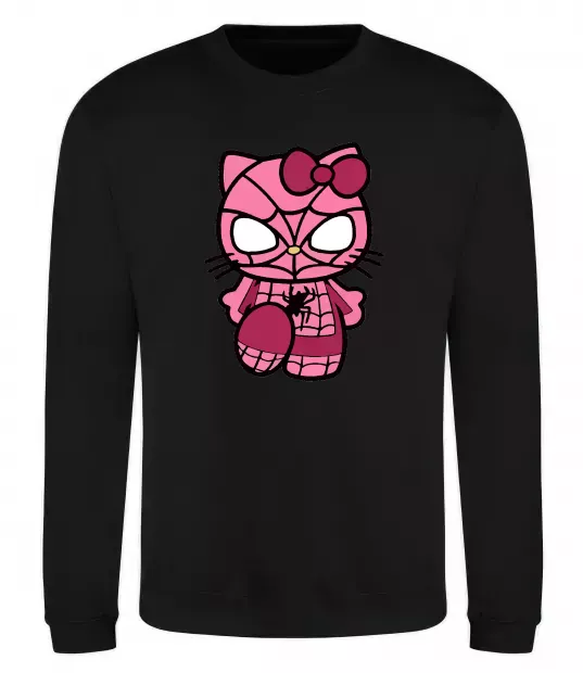 Свитшот Hello kitty spider Черный фото