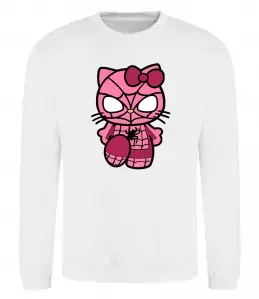 Свитшот Hello kitty spider Белый фото