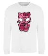 Свитшот Hello kitty spider Белый фото