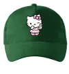 Кепка Hello kitty phone Темно-зеленый Кепка Hello kitty phone Темно-зеленый фото