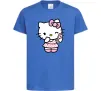 Дитяча футболка Hello kitty phone Яскраво-синій фото