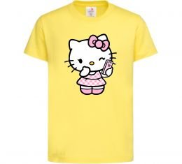 Детская футболка Hello kitty phone