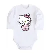 Детский боди Hello kitty phone Белый фото