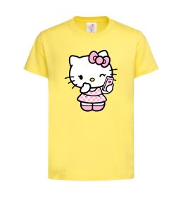 Детская футболка Hello kitty phone