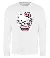 Свитшот Hello kitty phone Белый фото