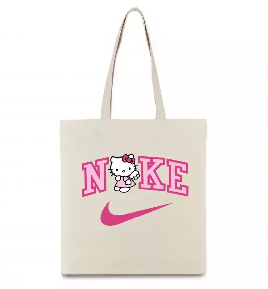 Еко-сумка Hello Kitty n1ke Бежевий фото