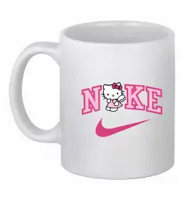 Чашка керамическая Hello kitty в повний зріст Белый фото
