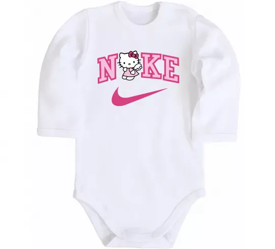 Детский боди Hello Kitty n1ke Белый фото
