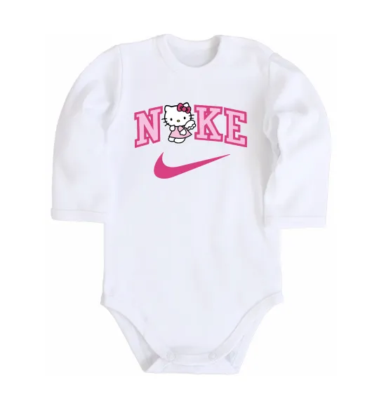 Дитячий бодік Hello Kitty n1ke Білий фото