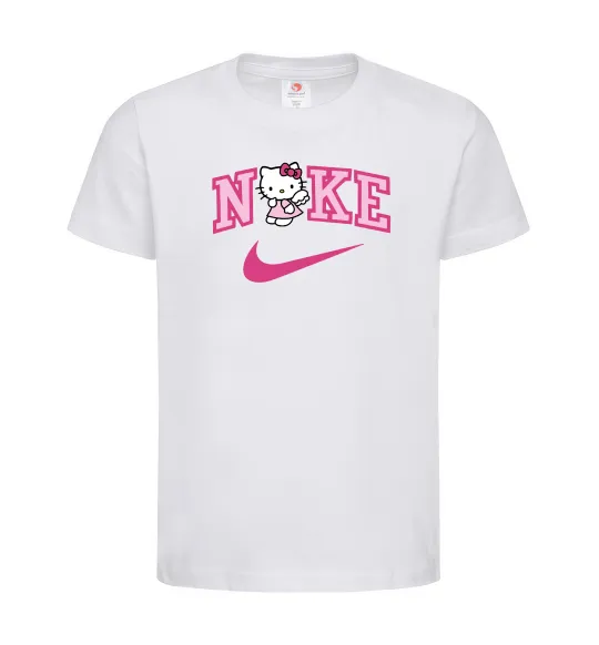 Детская футболка Hello Kitty n1ke Белый фото