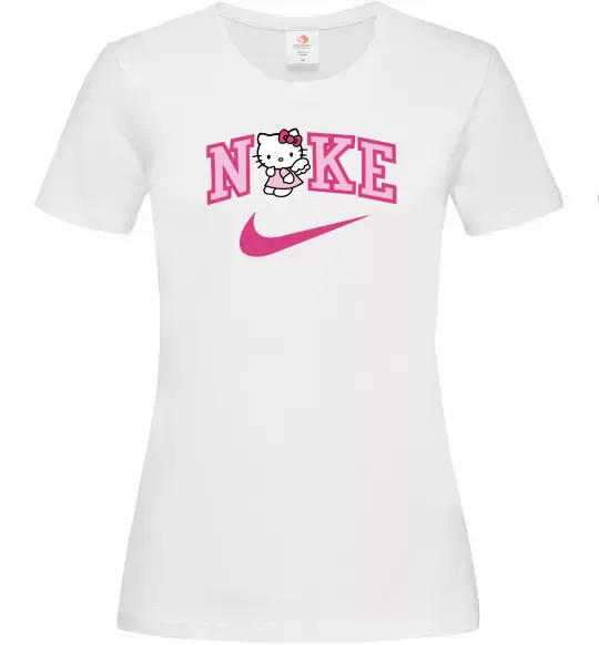 Жіноча футболка Hello Kitty n1ke Білий фото