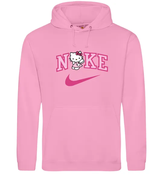 Женская толстовка (худи) Hello Kitty n1ke Розовый фото