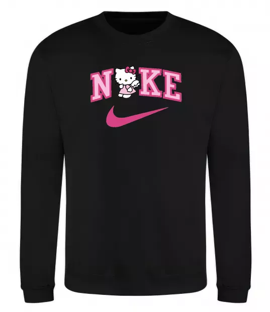 Свитшот Hello Kitty n1ke Черный фото