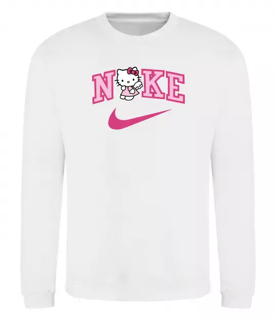 Свитшот Hello Kitty n1ke Белый фото