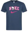 Мужская футболка Hello Kitty n1ke Темно-синий фото