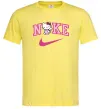 Мужская футболка Hello Kitty n1ke Лимонный фото