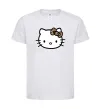 Дитяча футболка Hello kitty leopard Білий фото