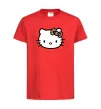 Дитяча футболка Hello kitty leopard Червоний фото