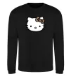 Світшот Hello kitty leopard Чорний фото