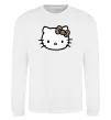 Світшот Hello kitty leopard Білий фото