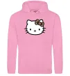Женская толстовка (худи) Hello kitty leopard Розовый фото