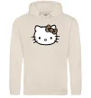 Женская толстовка (худи) Hello kitty leopard Таш фото