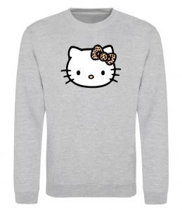 Свитшот Hello kitty leopard