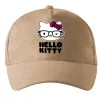 Кепка Hello kitty glasses Песочный фото