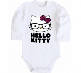 Дитячий бодік Hello kitty glasses