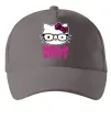 Кепка Hello kitty glasses Серый фото