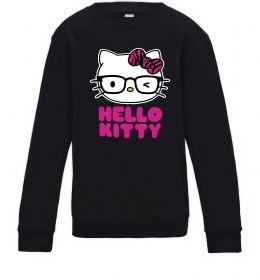 Дитячий світшот Hello kitty glasses