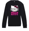 Детский Свитшот Hello kitty glasses Черный фото