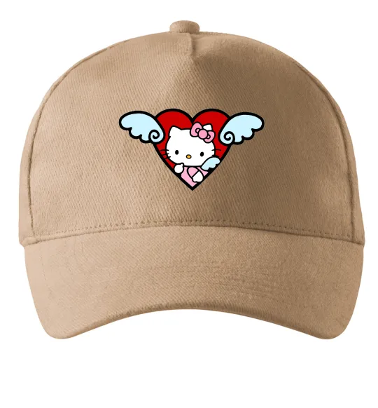 Кепка Hello kitty cupid Песочный фото