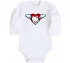 Дитячий бодік Hello kitty cupid Білий фото