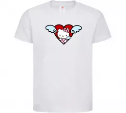 Дитяча футболка Hello kitty cupid Білий фото