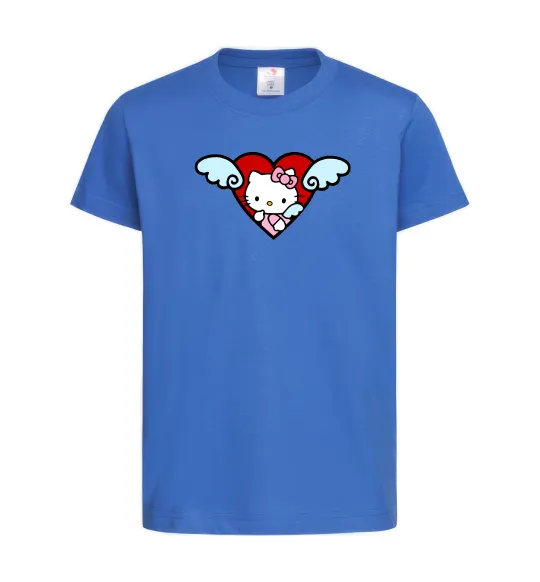 Дитяча футболка Hello kitty cupid Яскраво-синій фото