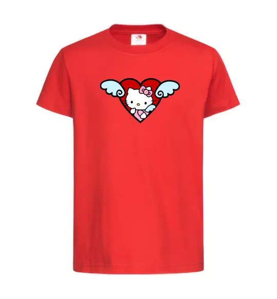 Дитяча футболка Hello kitty cupid Червоний фото