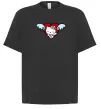 Футболка Оверсайз Hello kitty cupid Черный Футболка Оверсайз Hello kitty cupid Черный фото