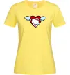 Женская футболка Hello kitty cupid Лимонный фото