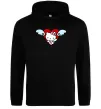 Мужская толстовка (худи) Hello kitty cupid Черный фото