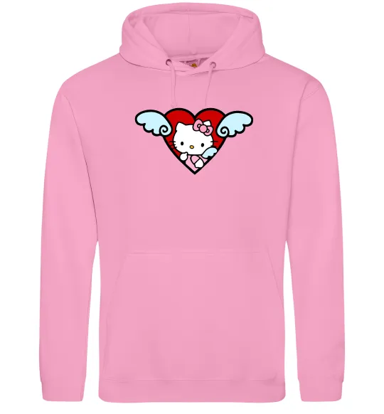 Женская толстовка (худи) Hello kitty cupid Розовый фото