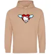 Жіноча толстовка (худі) Hello kitty cupid Пісочний фото