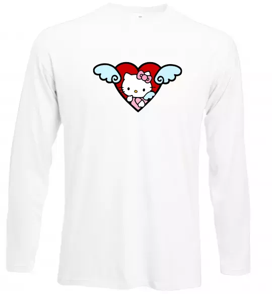 Лонгслив Hello kitty cupid Белый фото