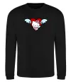 Світшот Hello kitty cupid Чорний фото