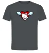 Чоловіча футболка Hello kitty cupid Графіт фото