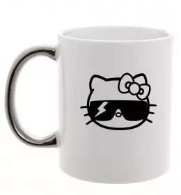 Чашка с цветной ручкой